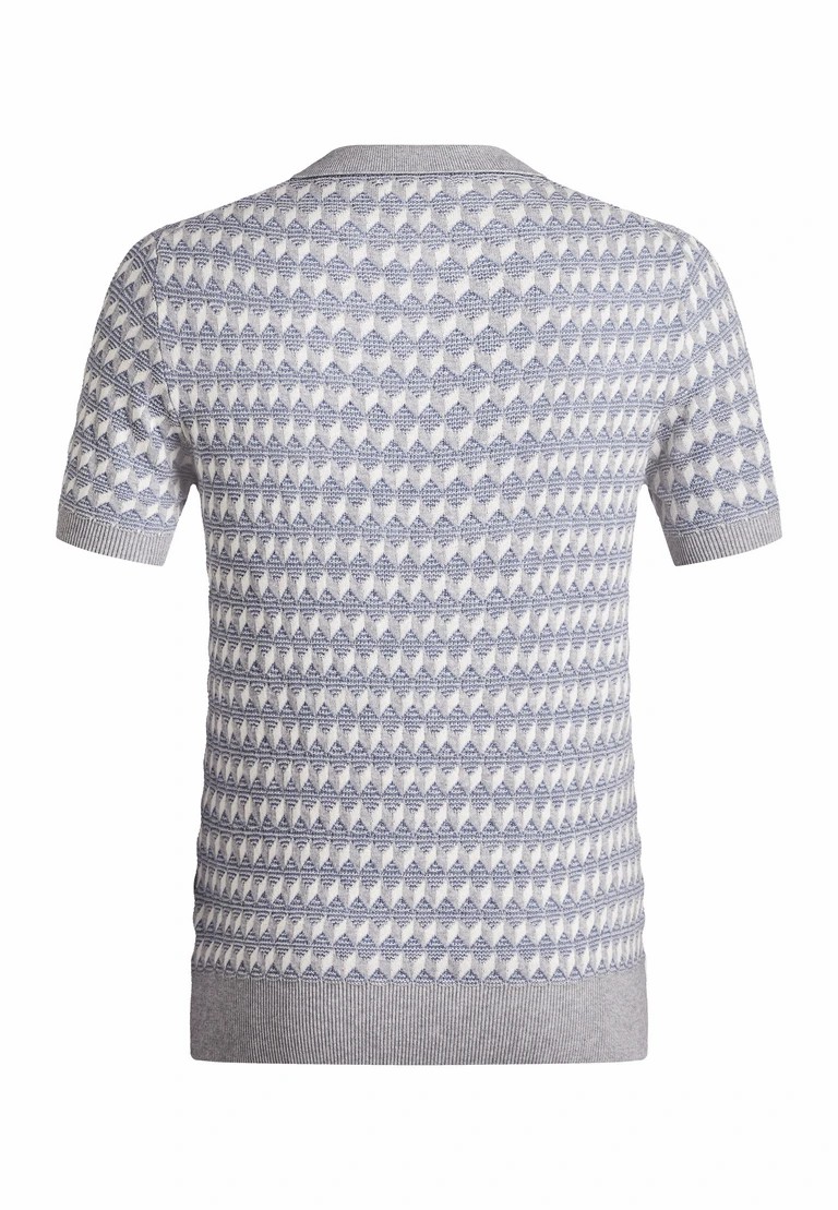stickad v-ringad t-shirt