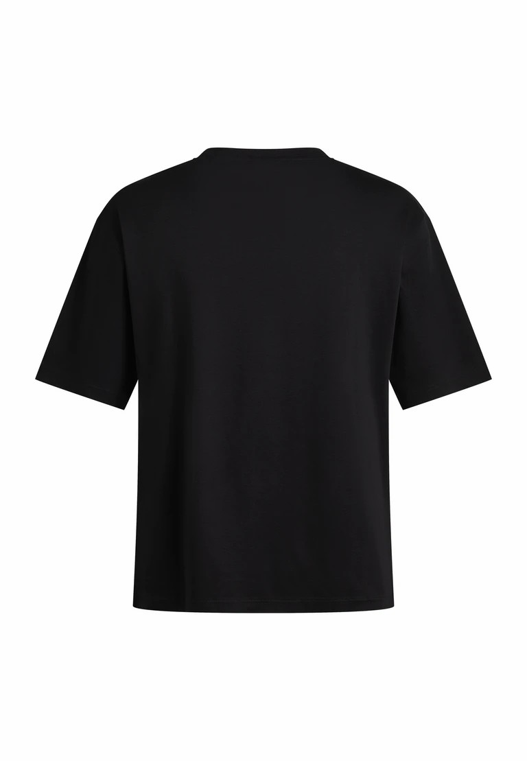 Överstorad rundhalsad t-shirt