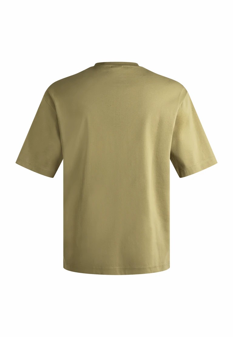 Överstorad rundhalsad t-shirt